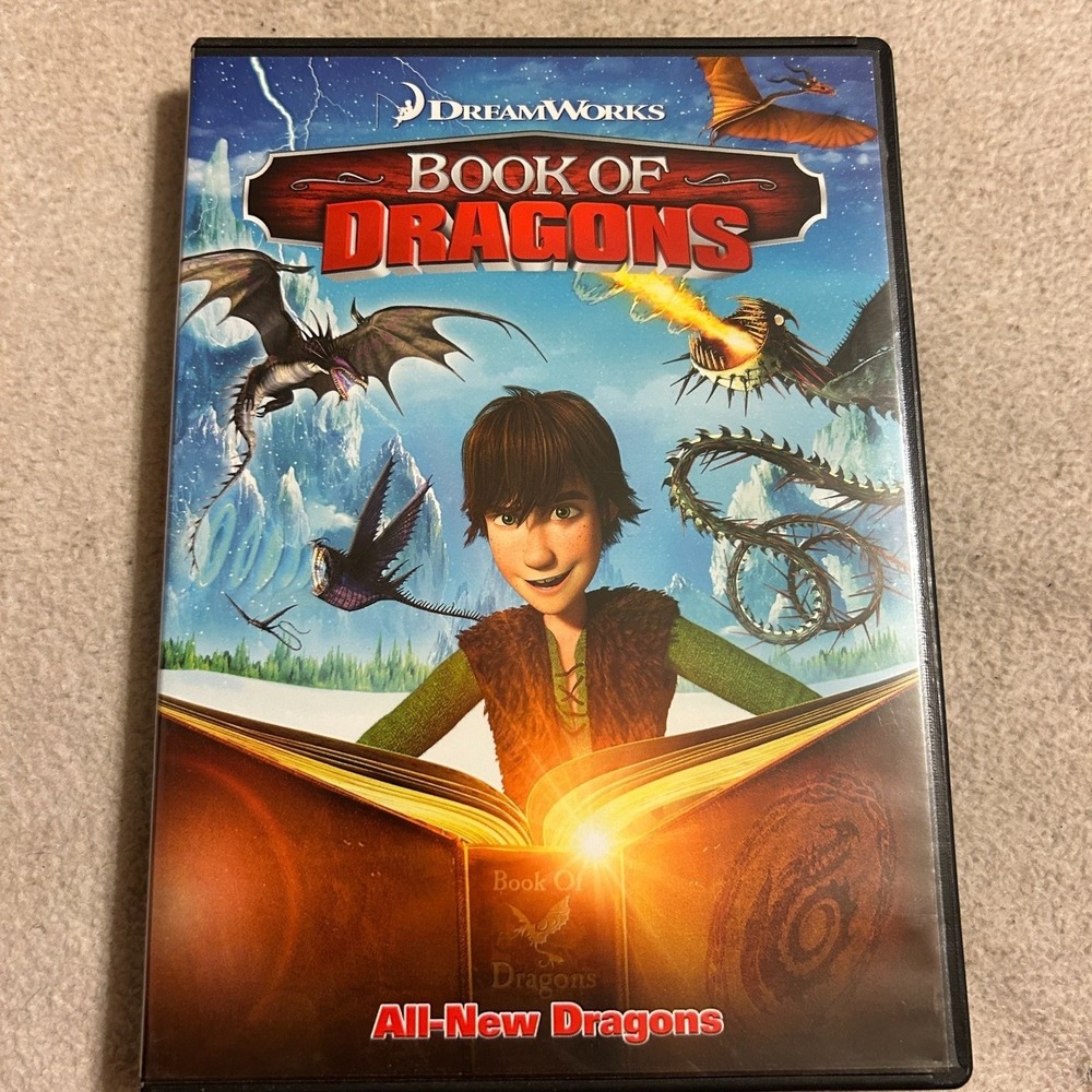 Book of Dragons DVD 2011 DreamWorks Animation All-New Dragons Short Film